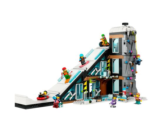 Конструктор LEGO City Горнолыжный и скалолазный центр 1045 деталей (60366), изображение 2 Конструктор LEGO City Горнолыжный и скалолазный центр 1045 деталей (60366), изображение 2