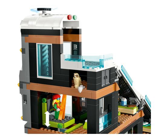 Конструктор LEGO City Горнолыжный и скалолазный центр 1045 деталей (60366), изображение 4 Конструктор LEGO City Горнолыжный и скалолазный центр 1045 деталей (60366), изображение 4