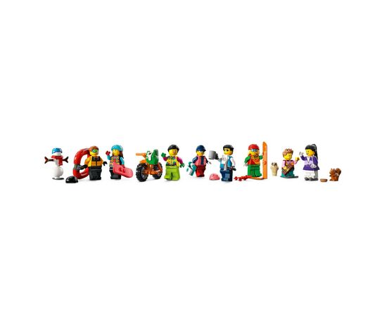 Конструктор LEGO City Горнолыжный и скалолазный центр 1045 деталей (60366), изображение 9 Конструктор LEGO City Горнолыжный и скалолазный центр 1045 деталей (60366), изображение 9