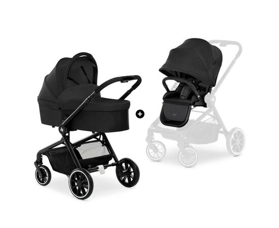 Коляска Hauck 2 в 1 Move So Simply (Black) (16716-8)