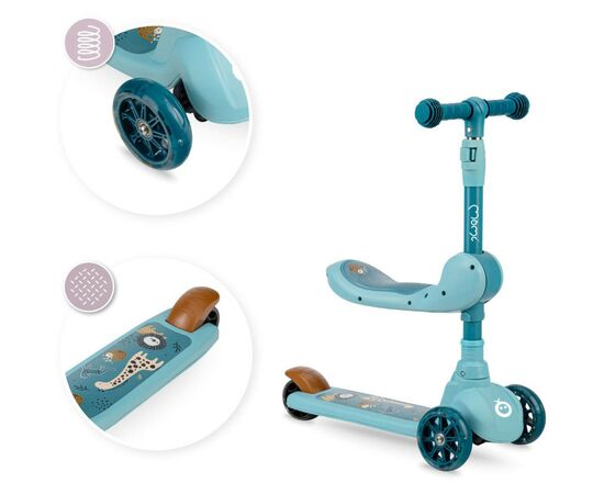 Самокат MoMi Kiuru blue (HUBA00036), зображення 8 Самокат MoMi Kiuru blue (HUBA00036), зображення 8