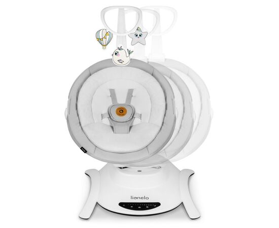 Кресло-качалка Lionelo Bella Set Grey Concrete (LO-BELLA SET GREY CONCRETE), изображение 3