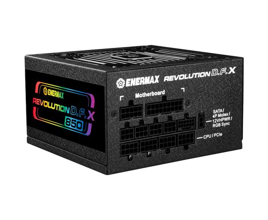 Блок питания Enermax 850W REVOLUTION D.F.X (ERT850EWT), изображение 3 Блок питания Enermax 850W REVOLUTION D.F.X (ERT850EWT), изображение 3