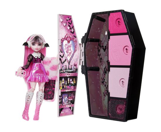 Кукла Monster High Отпадный стиль Ужас-секреты Дракулоры (HNF73), изображение 2 Кукла Monster High Отпадный стиль Ужас-секреты Дракулоры (HNF73), изображение 2