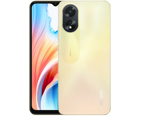 Мобильный телефон Oppo A38 4/128GB Glowing Gold (OFCPH2579_GOLD)