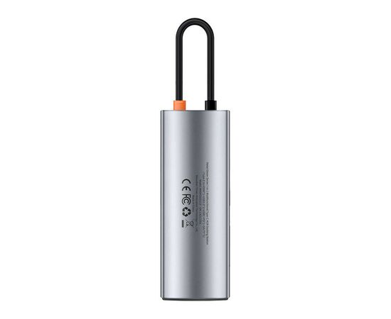 Порт-реплікатор Baseus 7-in-1 Metal Gleam Series Type-C to HDMI+USB+SD/TF Docking Station (WKWG020113), зображення 6 Порт-реплікатор Baseus 7-in-1 Metal Gleam Series Type-C to HDMI+USB+SD/TF Docking Station (WKWG020113), зображення 6