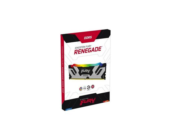Модуль памяти для компьютера DDR5 16GB 6000 MHz Renegade RGB Kingston Fury (ex.HyperX) (KF560C32RSA-16), изображение 4 Модуль памяти для компьютера DDR5 16GB 6000 MHz Renegade RGB Kingston Fury (ex.HyperX) (KF560C32RSA-16), изображение 4