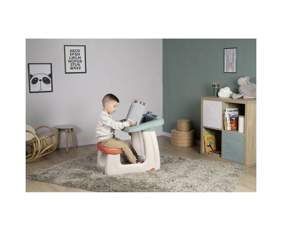Набор для творчества Smoby Парта-доска "Школьник", с аксесс. 68х21х57,5 см (420107), изображение 10 Набор для творчества Smoby Парта-доска "Школьник", с аксесс. 68х21х57,5 см (420107), изображение 10