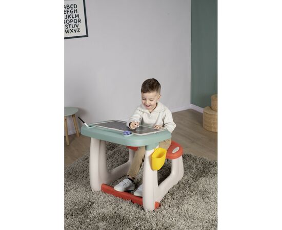 Набор для творчества Smoby Парта-доска "Школьник", с аксесс. 68х21х57,5 см (420107), изображение 9 Набор для творчества Smoby Парта-доска "Школьник", с аксесс. 68х21х57,5 см (420107), изображение 9