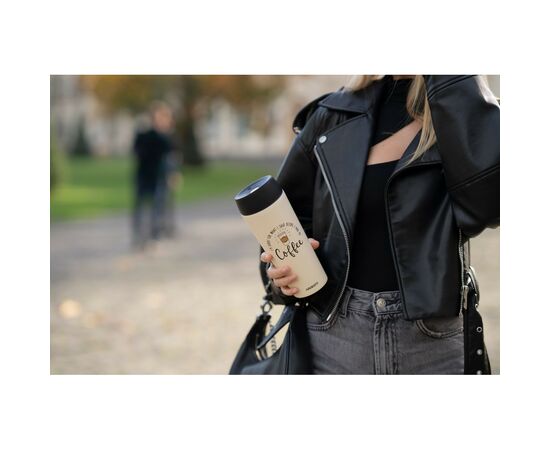 Термочашка Ardesto Coffee Time 450 мл Бежева (AR2645C), изображение 3 Термочашка Ardesto Coffee Time 450 мл Бежева (AR2645C), изображение 3