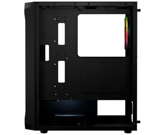 Корпус Logic concept PORTOS MESH+GLASS ARGB fans 4x120mm BLACK (AT-PORTOS-10-0000000-0002), зображення 6 Корпус Logic concept PORTOS MESH+GLASS ARGB fans 4x120mm BLACK (AT-PORTOS-10-0000000-0002), зображення 6