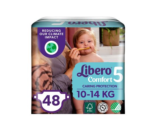 Подгузник Libero Comfort 5 10-14 кг 48 шт (7322541083797)