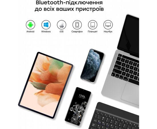Чехол для планшета AirOn Premium Samsung Tab S7 FE (T730/T735) 12.4" 2021 BT Keyboard (4822352781074), изображение 10 Чехол для планшета AirOn Premium Samsung Tab S7 FE (T730/T735) 12.4" 2021 BT Keyboard (4822352781074), изображение 10