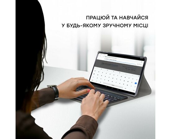 Чехол для планшета AirOn Premium Samsung Tab S7 FE (T730/T735) 12.4" 2021 BT Keyboard (4822352781074), изображение 6 Чехол для планшета AirOn Premium Samsung Tab S7 FE (T730/T735) 12.4" 2021 BT Keyboard (4822352781074), изображение 6