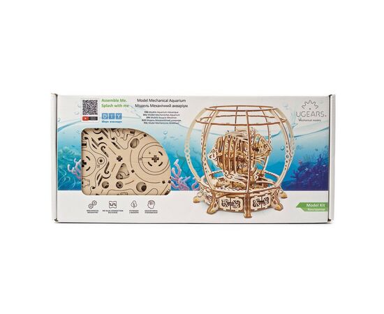 Конструктор Ugears Механический аквариум (70155), изображение 11 Конструктор Ugears Механический аквариум (70155), изображение 11