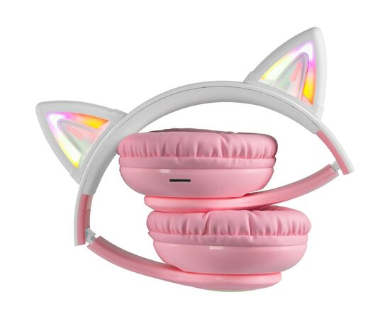 Наушники Defender FreeMotion B505 LED Bluetooth Pink (63505), изображение 6 Наушники Defender FreeMotion B505 LED Bluetooth Pink (63505), изображение 6