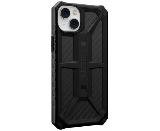 Чехол для моб. телефона Uag Apple iPhone 14 Monarch, Carbon Fiber (114032114242), изображение 2 Чехол для моб. телефона Uag Apple iPhone 14 Monarch, Carbon Fiber (114032114242), изображение 2