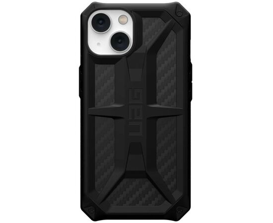 Чехол для моб. телефона Uag Apple iPhone 14 Monarch, Carbon Fiber (114032114242)