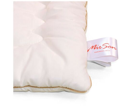 Одеяло MirSon шерстяное Mikrosatin Gold Woolen Hand Made 167 лето 172x205 см (2200000460349), изображение 11 Одеяло MirSon шерстяное Mikrosatin Gold Woolen Hand Made 167 лето 172x205 см (2200000460349), изображение 11