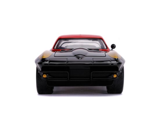 Машина Jada металлическая Марвел Мстители Chevrolet Corvette (1966) + фигурка Черной вдовы 1:24 (253225014), изображение 7 Машина Jada металлическая Марвел Мстители Chevrolet Corvette (1966) + фигурка Черной вдовы 1:24 (253225014), изображение 7