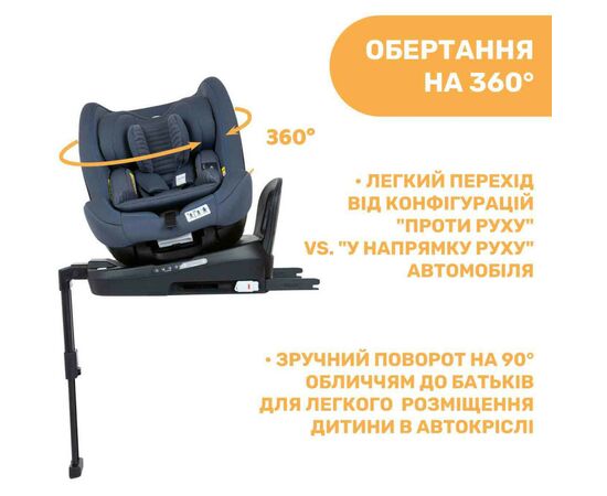 Автокресло Chicco Seat3Fit i-Size Air Синий (79879.87), изображение 4 Автокресло Chicco Seat3Fit i-Size Air Синий (79879.87), изображение 4