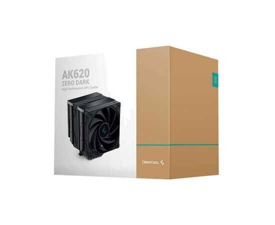 Кулер до процесора Deepcool AK620 Zero Dark (R-AK620-BKNNMT-G-1), зображення 11 Кулер до процесора Deepcool AK620 Zero Dark (R-AK620-BKNNMT-G-1), зображення 11