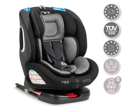 Автокресло MoMi Tordi (0-36кг) black (FOSA00016), изображение 4