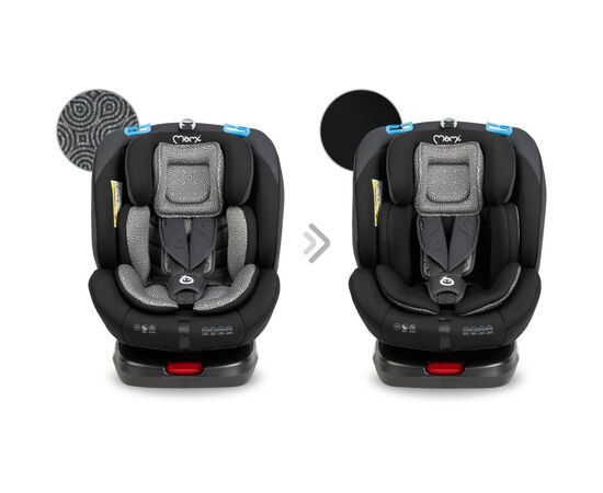 Автокресло MoMi Tordi (0-36кг) black (FOSA00016), изображение 5