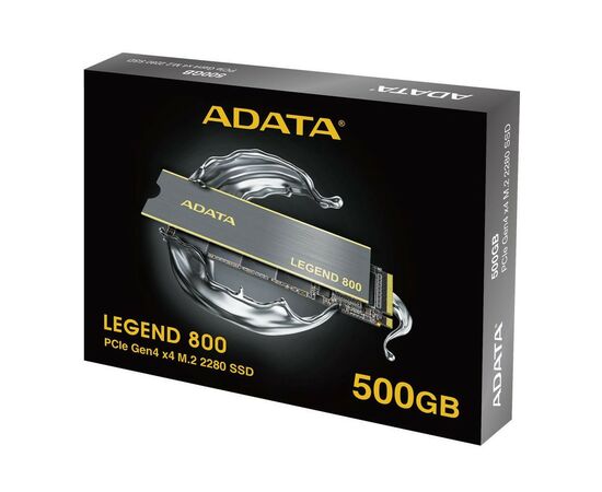Накопитель SSD M.2 2280 500GB ADATA (ALEG-800-500GCS), изображение 7 Накопитель SSD M.2 2280 500GB ADATA (ALEG-800-500GCS), изображение 7