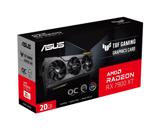 Видеокарта ASUS Radeon RX 7900 XT 20Gb TUF OC GAMING (TUF-RX7900XT-O20G-GAMING), изображение 12 Видеокарта ASUS Radeon RX 7900 XT 20Gb TUF OC GAMING (TUF-RX7900XT-O20G-GAMING), изображение 12