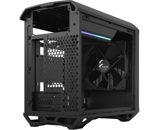 Корпус Fractal Design Torrent Nano Black TG Dark tin (FD-C-TOR1N-01), изображение 10 Корпус Fractal Design Torrent Nano Black TG Dark tin (FD-C-TOR1N-01), изображение 10