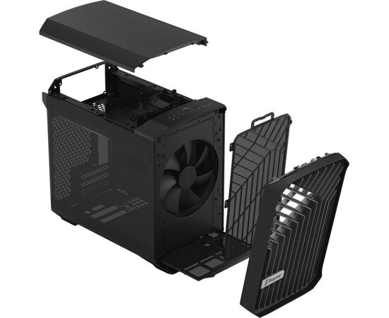 Корпус Fractal Design Torrent Nano Black TG Dark tin (FD-C-TOR1N-01), изображение 11 Корпус Fractal Design Torrent Nano Black TG Dark tin (FD-C-TOR1N-01), изображение 11