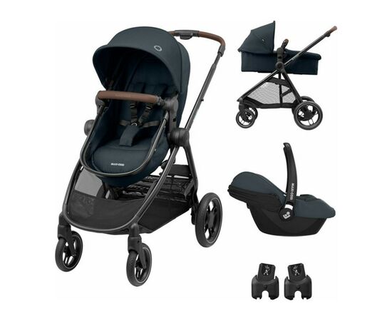 Коляска Maxi-Cosi 3 в 1 Zelia Duo Essential Graphite (1930750110)
