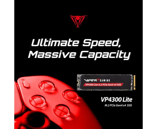Накопитель SSD M.2 2280 4TB VP4300L Patriot (VP4300L4TBM28H), изображение 12 Накопитель SSD M.2 2280 4TB VP4300L Patriot (VP4300L4TBM28H), изображение 12