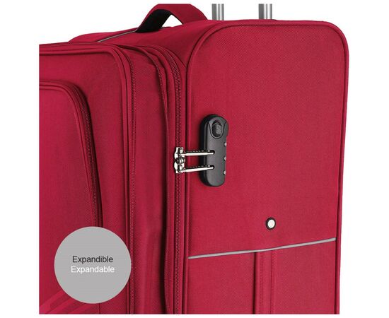 Чемодан Gabol Lisboa (L) Red (122747-008)/(122701-008) (930342), изображение 5 Чемодан Gabol Lisboa (L) Red (122747-008)/(122701-008) (930342), изображение 5
