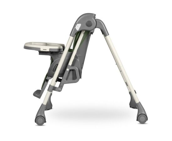 Стульчик для кормления Lionelo 2 в 1 Laurice Green Olive с функцией качели (LO-LAURICE GREEN OLIVE), изображение 7 Стульчик для кормления Lionelo 2 в 1 Laurice Green Olive с функцией качели (LO-LAURICE GREEN OLIVE), изображение 7