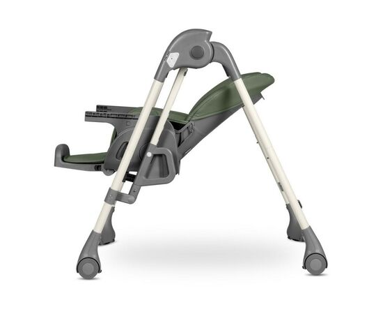 Стульчик для кормления Lionelo 2 в 1 Laurice Green Olive с функцией качели (LO-LAURICE GREEN OLIVE), изображение 8 Стульчик для кормления Lionelo 2 в 1 Laurice Green Olive с функцией качели (LO-LAURICE GREEN OLIVE), изображение 8