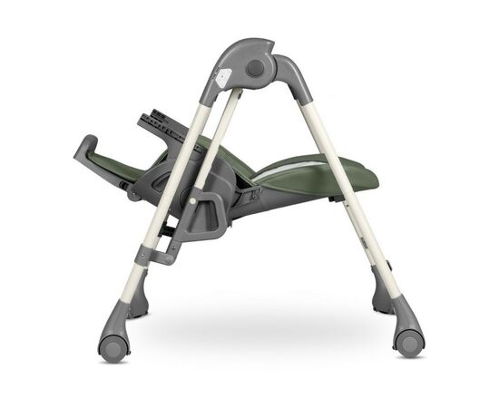 Стульчик для кормления Lionelo 2 в 1 Laurice Green Olive с функцией качели (LO-LAURICE GREEN OLIVE), изображение 9 Стульчик для кормления Lionelo 2 в 1 Laurice Green Olive с функцией качели (LO-LAURICE GREEN OLIVE), изображение 9