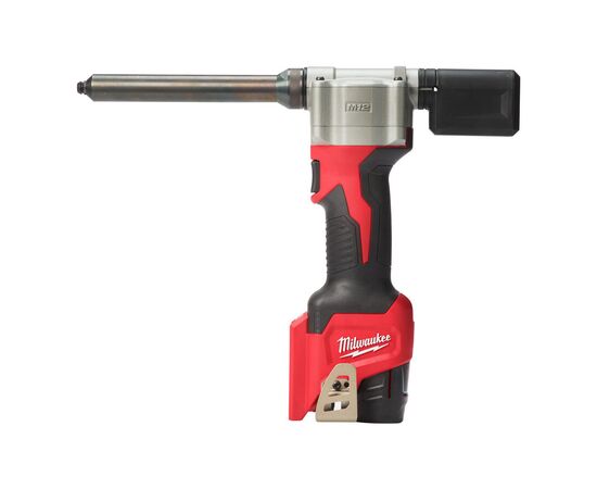 Заклепочник Milwaukee аккумуляторный M12 BPRT-201X, диаметр 2,4-4,8мм (4933464405), изображение 2 Заклепочник Milwaukee аккумуляторный M12 BPRT-201X, диаметр 2,4-4,8мм (4933464405), изображение 2