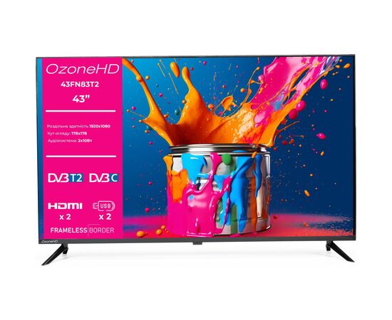 Телевизор Ozonehd 43FN83T2