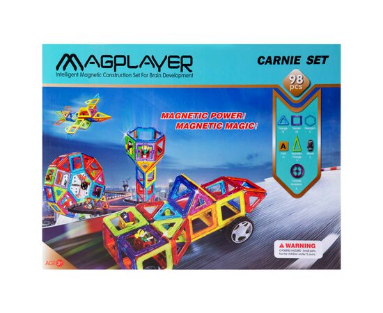 Конструктор Magplayer Набор 98 элементов (MPA-98)