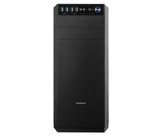 Корпус Modecom OBERON PRO GLASS BLACK (AT-OBERON-PG-10-000000-00), изображение 2 Корпус Modecom OBERON PRO GLASS BLACK (AT-OBERON-PG-10-000000-00), изображение 2