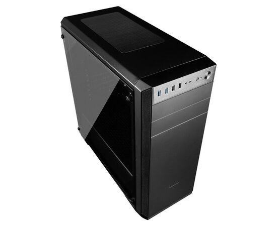 Корпус Modecom OBERON PRO GLASS BLACK (AT-OBERON-PG-10-000000-00), изображение 4 Корпус Modecom OBERON PRO GLASS BLACK (AT-OBERON-PG-10-000000-00), изображение 4