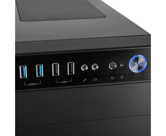 Корпус Modecom OBERON PRO GLASS BLACK (AT-OBERON-PG-10-000000-00), изображение 9 Корпус Modecom OBERON PRO GLASS BLACK (AT-OBERON-PG-10-000000-00), изображение 9