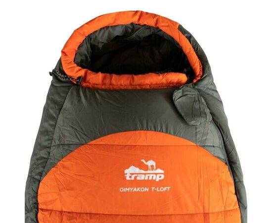 Спальный мешок Tramp Oimyakon Regular Orange/Grey R (UTRS-048R-R), изображение 2 Спальный мешок Tramp Oimyakon Regular Orange/Grey R (UTRS-048R-R), изображение 2