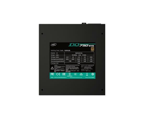 Блок питания Deepcool 750W (DQ750-M-V2L), изображение 7 Блок питания Deepcool 750W (DQ750-M-V2L), изображение 7