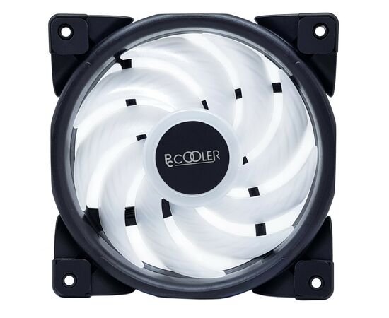 Кулер для корпуса PcСooler HALO 3-in-1 RGB KIT, изображение 7 Кулер для корпуса PcСooler HALO 3-in-1 RGB KIT, изображение 7