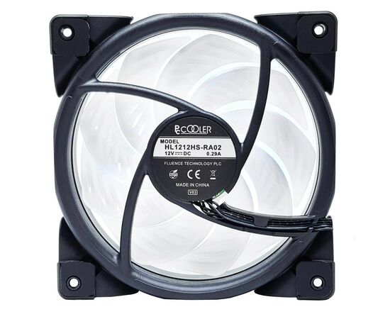 Кулер для корпуса PcСooler HALO 3-in-1 RGB KIT, изображение 8 Кулер для корпуса PcСooler HALO 3-in-1 RGB KIT, изображение 8