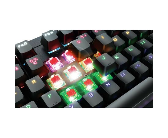 Клавиатура Trust GXT 863 Mazz Mechanical Keyboard (24200), изображение 2 Клавиатура Trust GXT 863 Mazz Mechanical Keyboard (24200), изображение 2