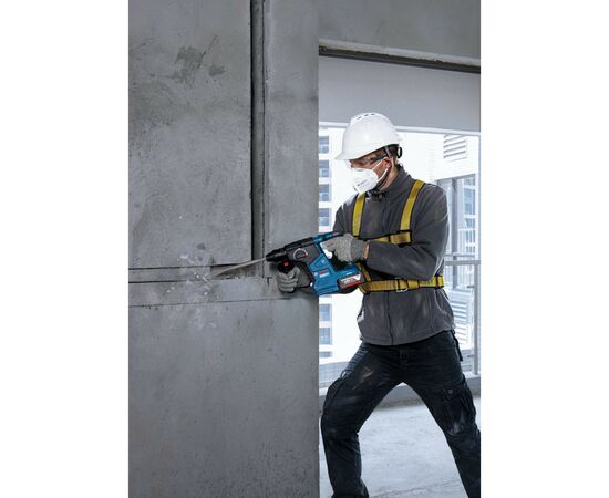 Перфоратор Bosch GBH 187-LI Professional 2*18 В 5 Ач, SDS-Plus, 2.4 Дж, 980 об/х (0.611.923.021), изображение 5 Перфоратор Bosch GBH 187-LI Professional 2*18 В 5 Ач, SDS-Plus, 2.4 Дж, 980 об/х (0.611.923.021), изображение 5